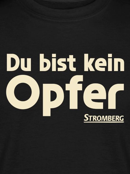 Stromberg Mit Spruch Du Bist Kein Opfer