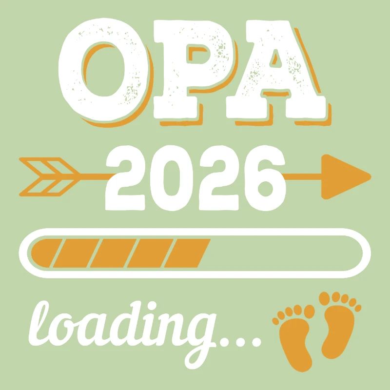 Opa 2026 Loading Zukünftiger Großvater Geschenk