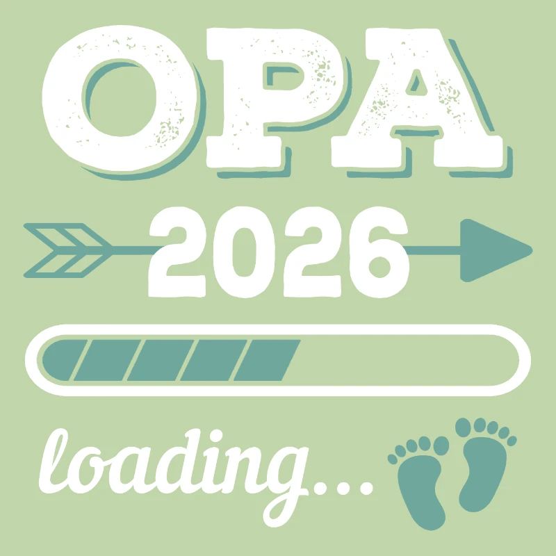 Opa 2026 Loading Werdender Großater Geschenkidee