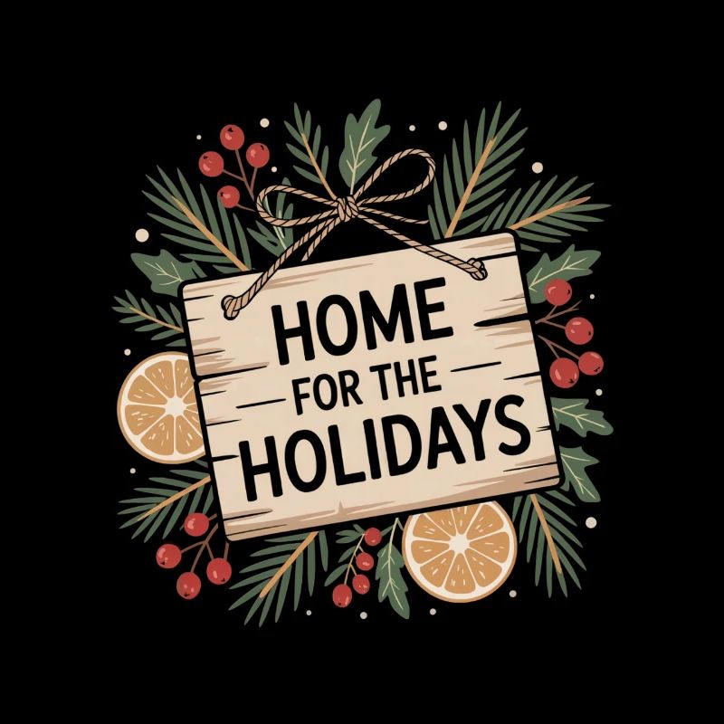 Rustic Christmas motif
