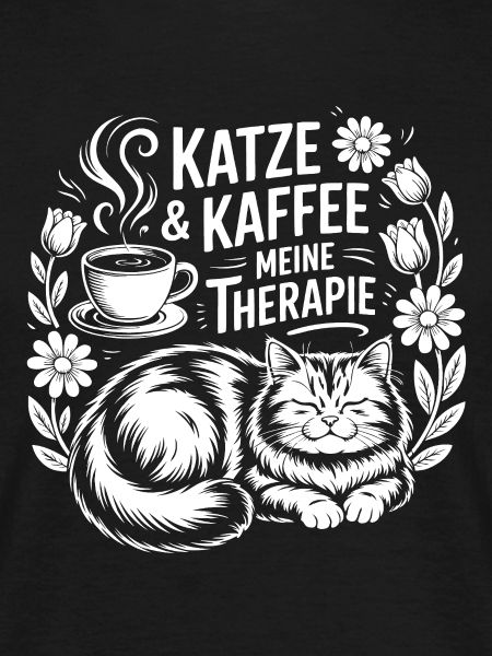 Cat & Coffee My Therapy