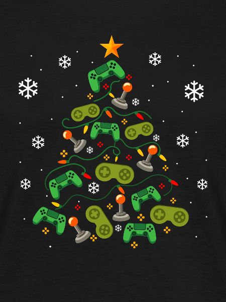 Weihnachtsbaum Controller Gaming Lover Gamer