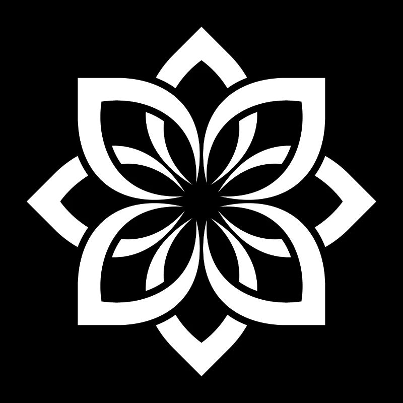 White Blossom Mandala Chogan