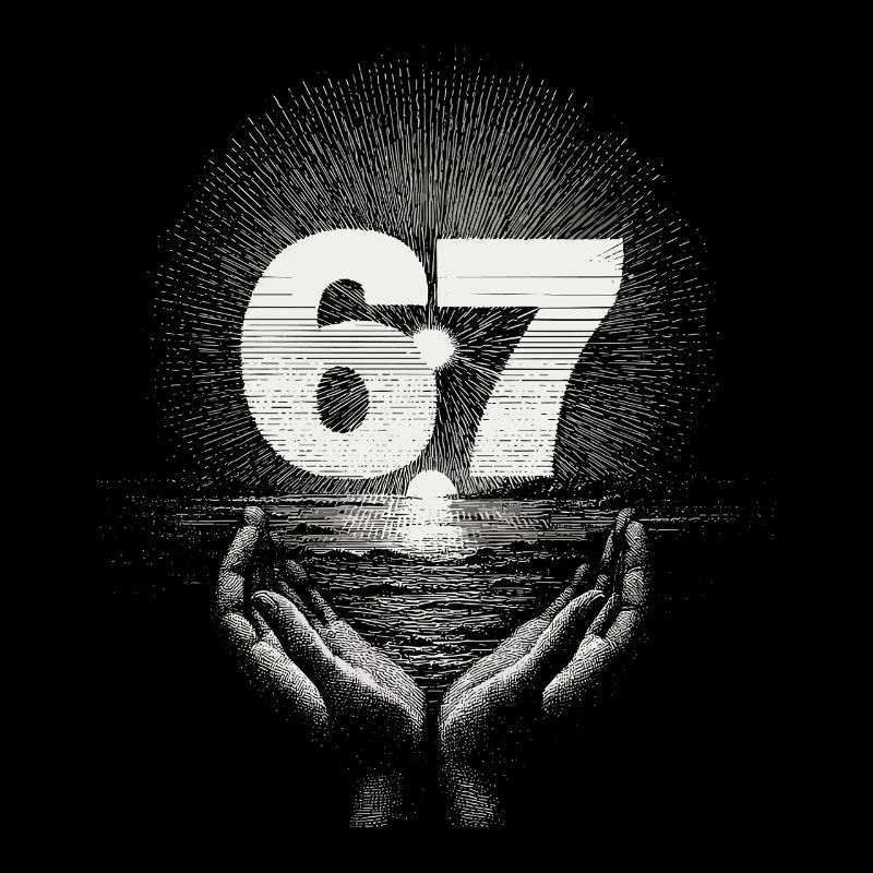 6 7 Mème – Le symbole que seuls les initiés peuvent comprendre