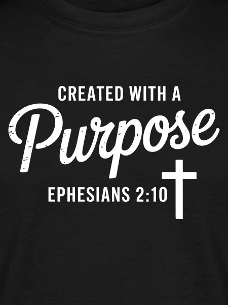 Purposeful Script Cross Ephesians 2:10