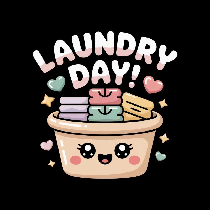 Ménage Kawaii - Panier à linge