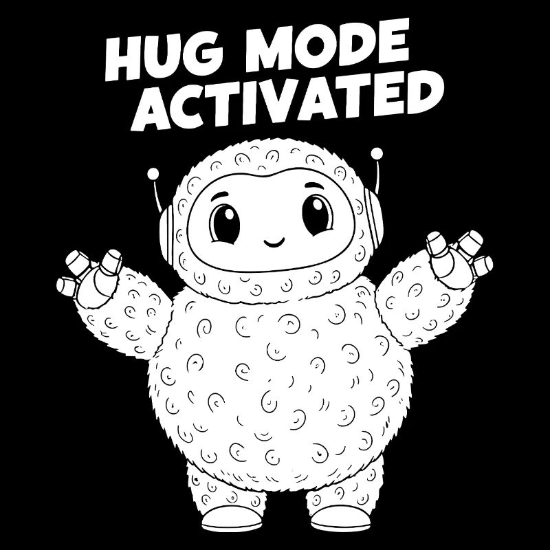 Le mode câlin active l’illustration de la créature câline