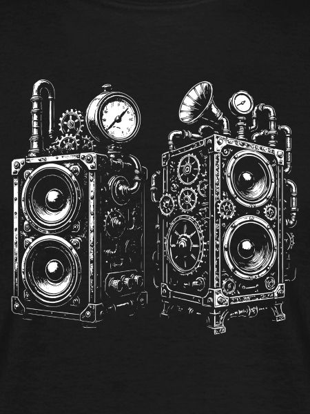 Steampunk Gear Speakers