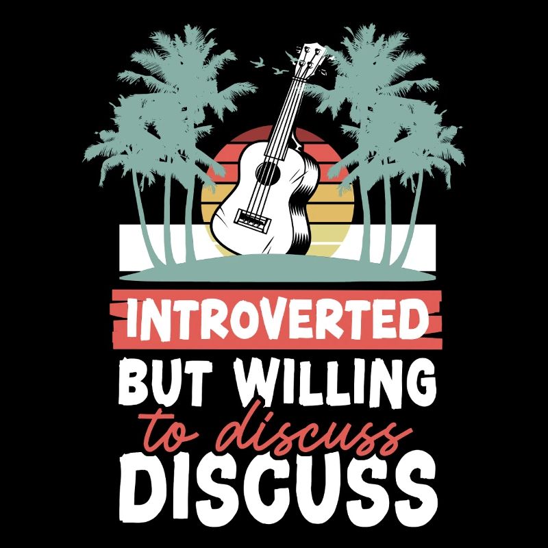 Hawaiian Ukulele Uke Introverted