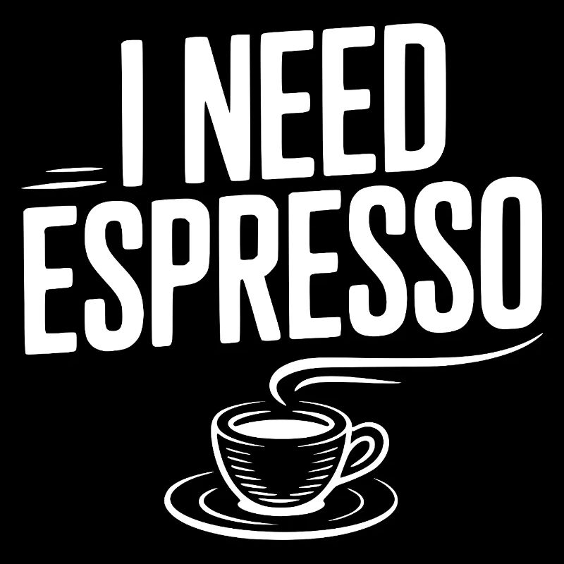 Ich brauche Espresso