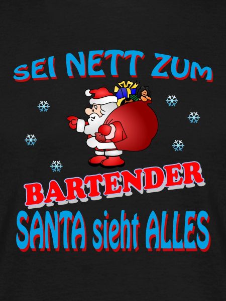 SANTA BARTENDER