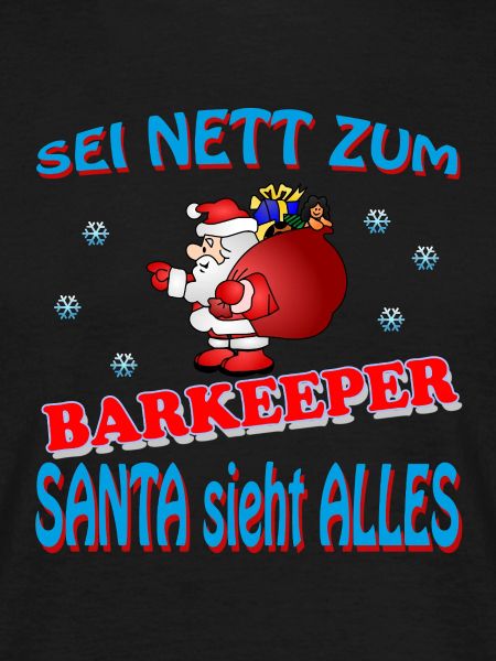 SANTA BARTENDER