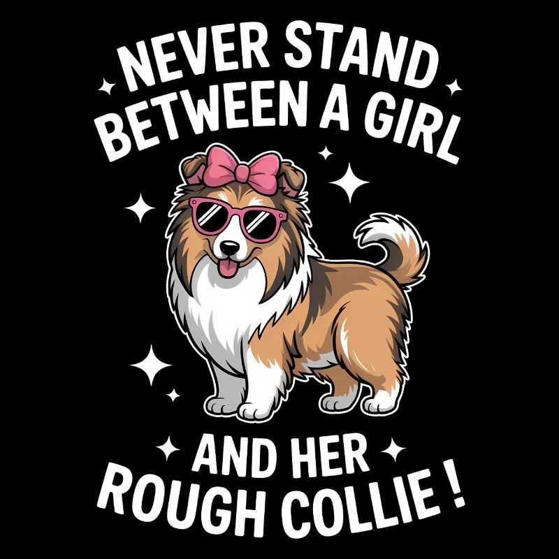 Rough Collie Sprüche Lustige Rough Collie Geschenk