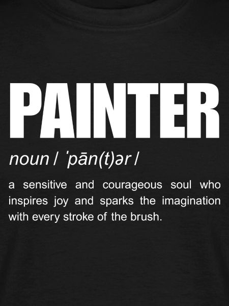 Painter funny noun definition