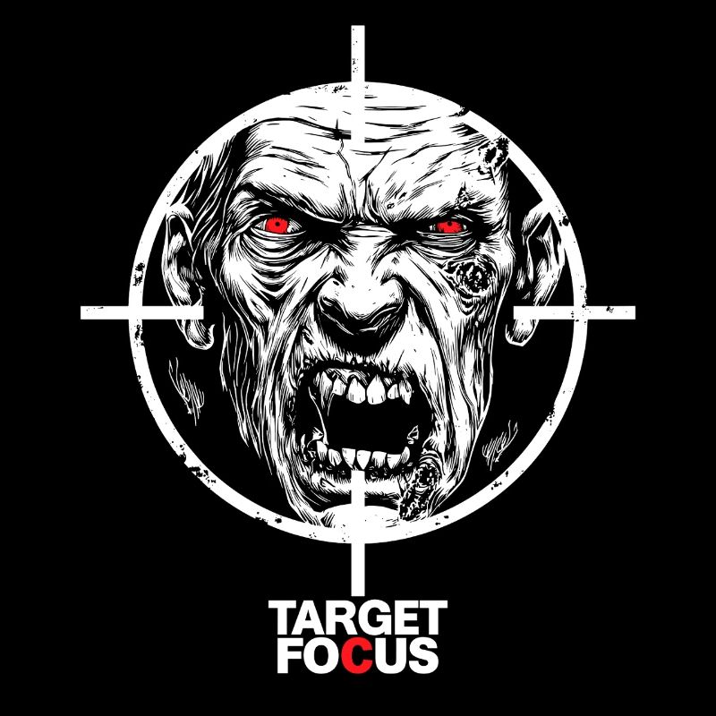 Egoshooter Target Focus Shooter Jeu de Jeux de Zombies