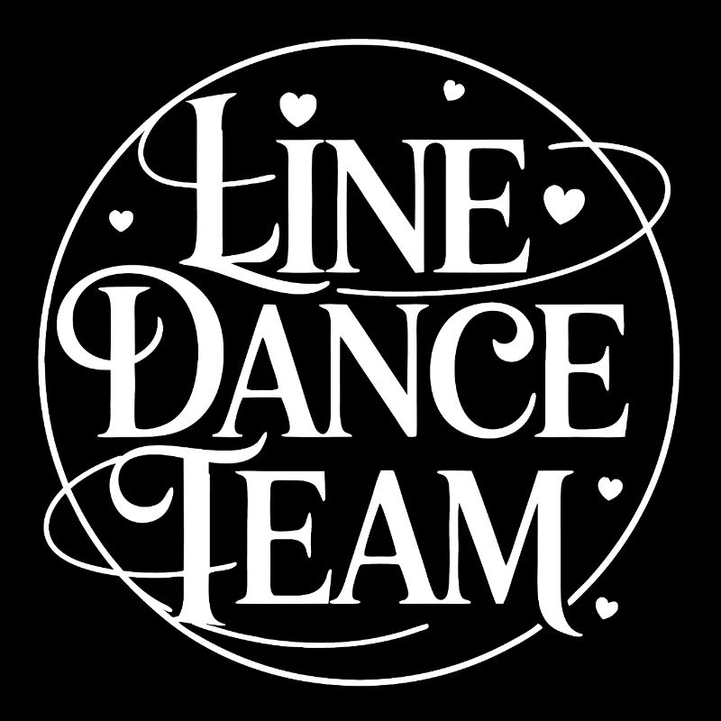 Line Dance Team Emblem