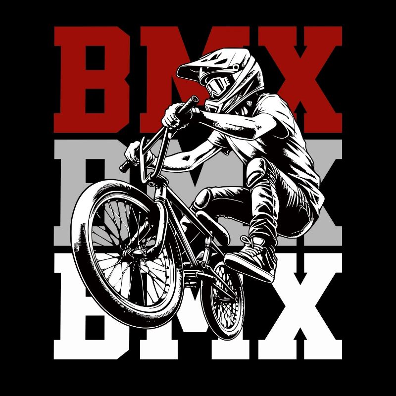 Conception des actions de saut BMX Rider