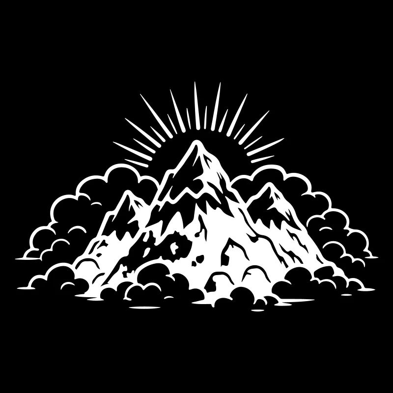 Berge Landschaft Symbol