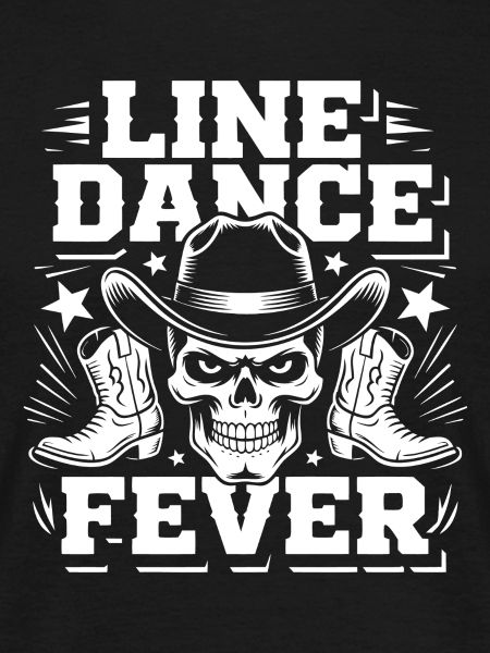 Line Dance Fever Skull