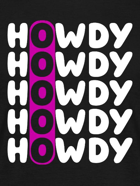 Howdy Repeat O Western Pattern
