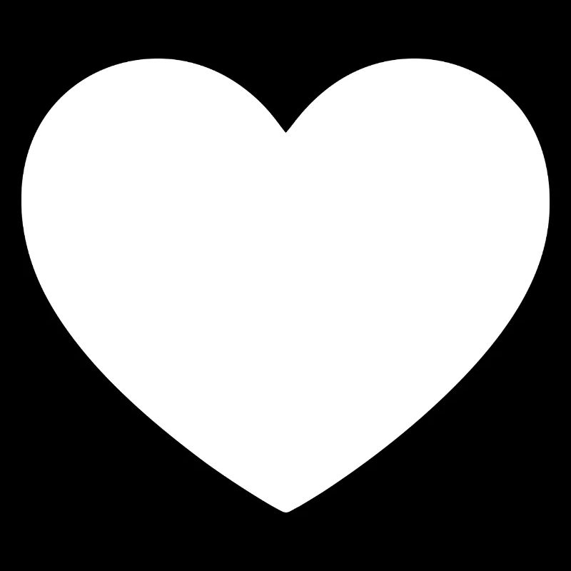 weißes Herz weiß Geschenk Valentinstag