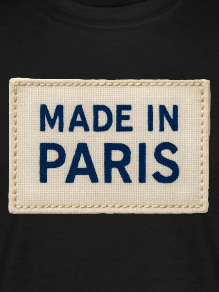 Made in Paris Fabric Patch