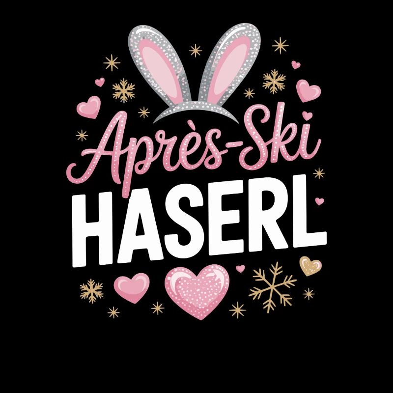 Après-ski bunny hut fun Skier ski bunny