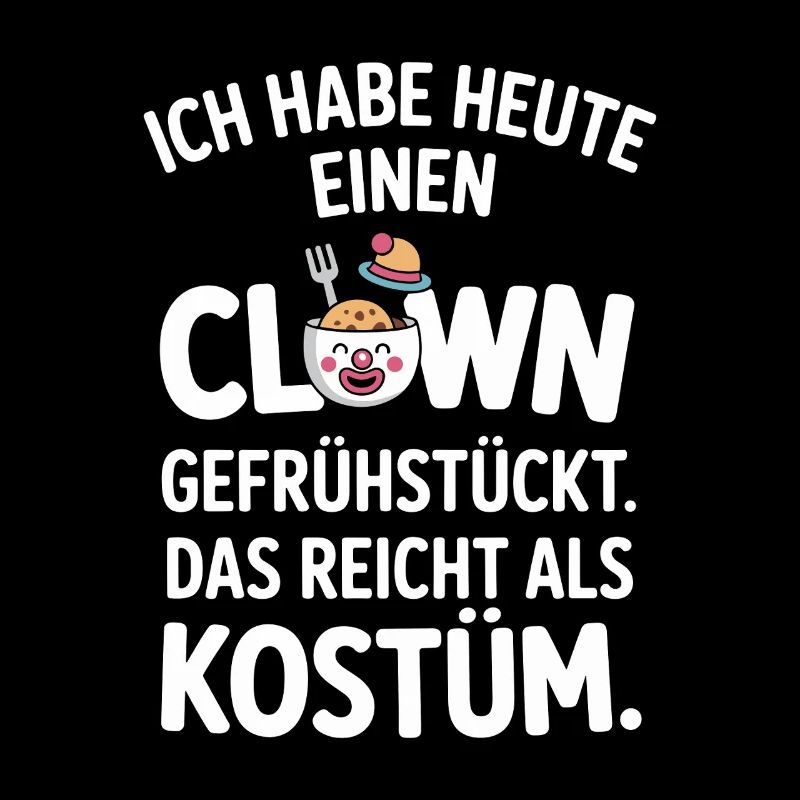 Remplacement du costume de clown du Petit-déjeuner de Clown Carnival