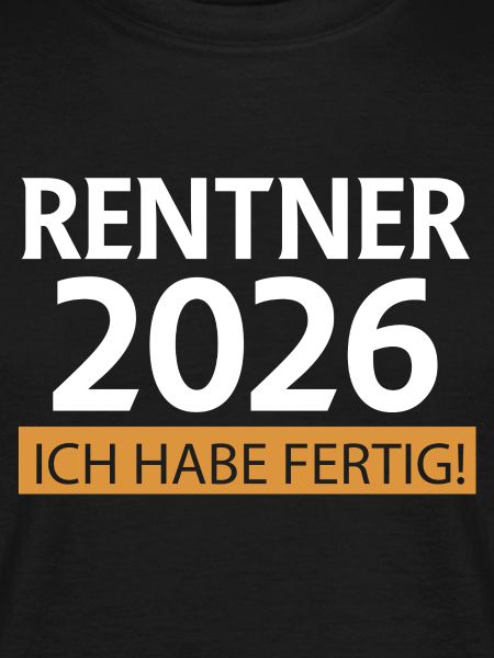 Rentner 2026