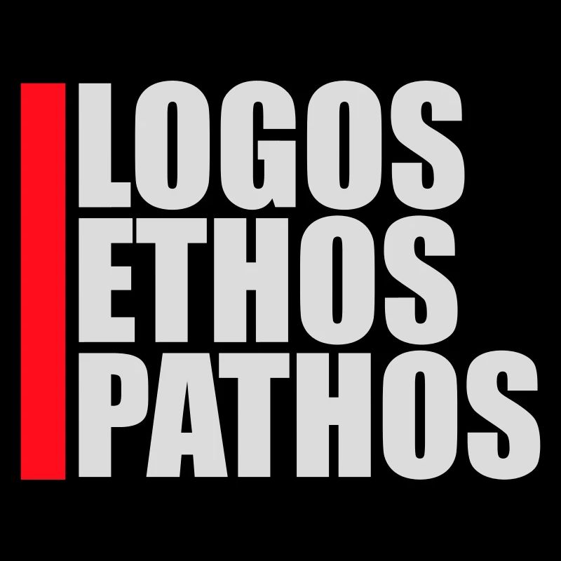 Logos Ethos Pathos Rhétorique Étudiant en Philosophie