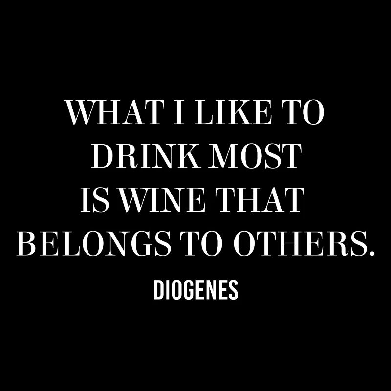 Citation du vin de Diogène appartient à d’autres