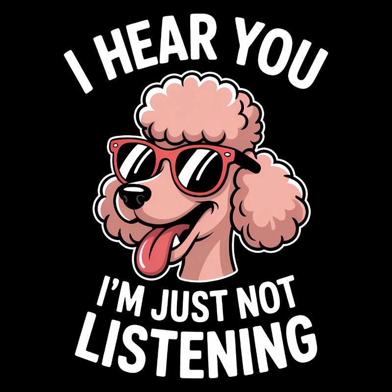 Paroles de caniche Caniche Cadeau drôle de caniche