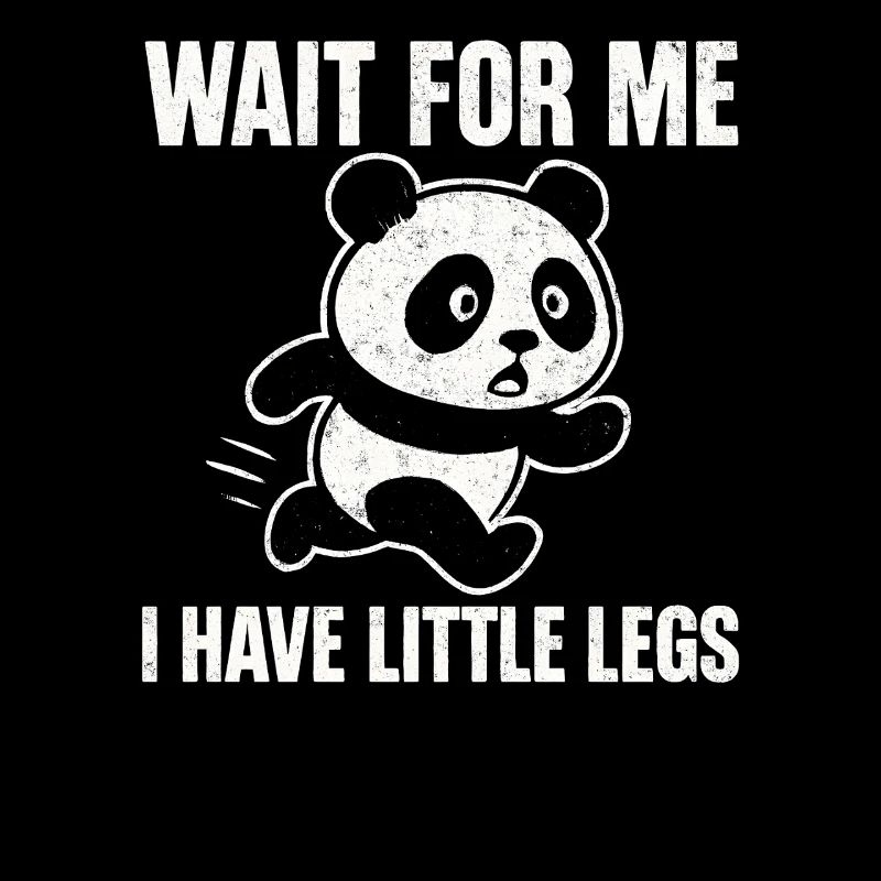 Panda dit Humour Mème Idée de cadeau drôle Drôle