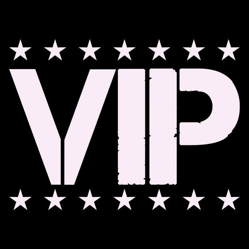 VIP Sternen-Statement in Pastellrosa