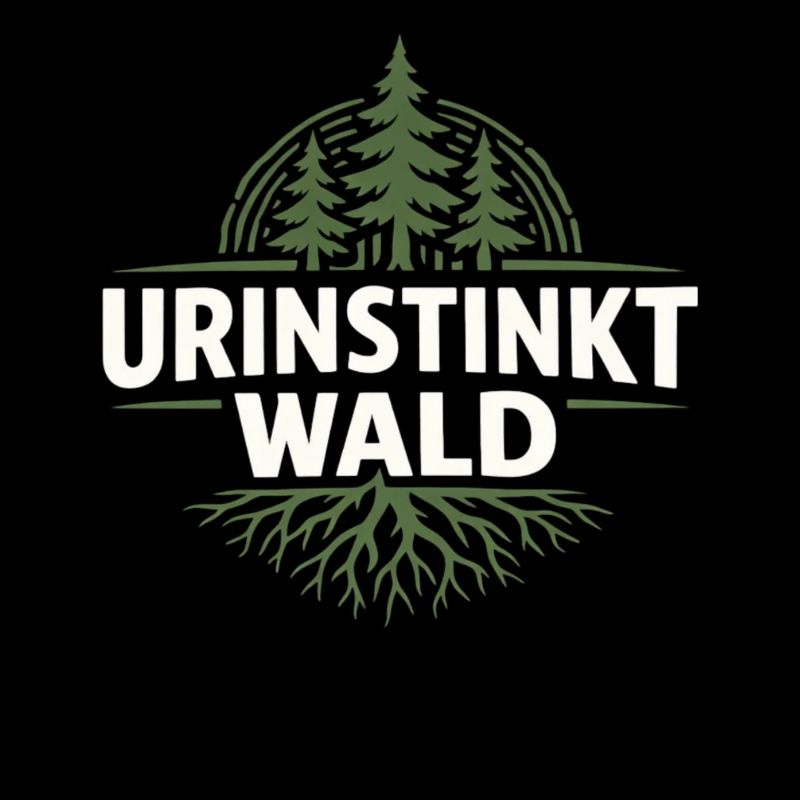 Urinstinkt Wald Emblem