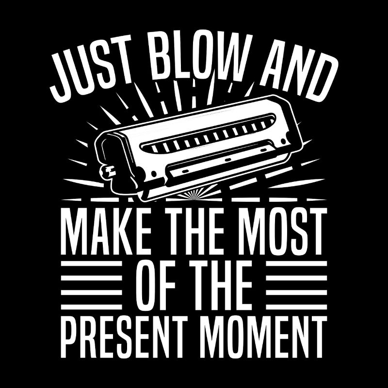Harmonica Musican Just Blow & Present Moment