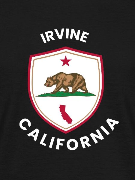 Irvine CA Bear Shield Emblem