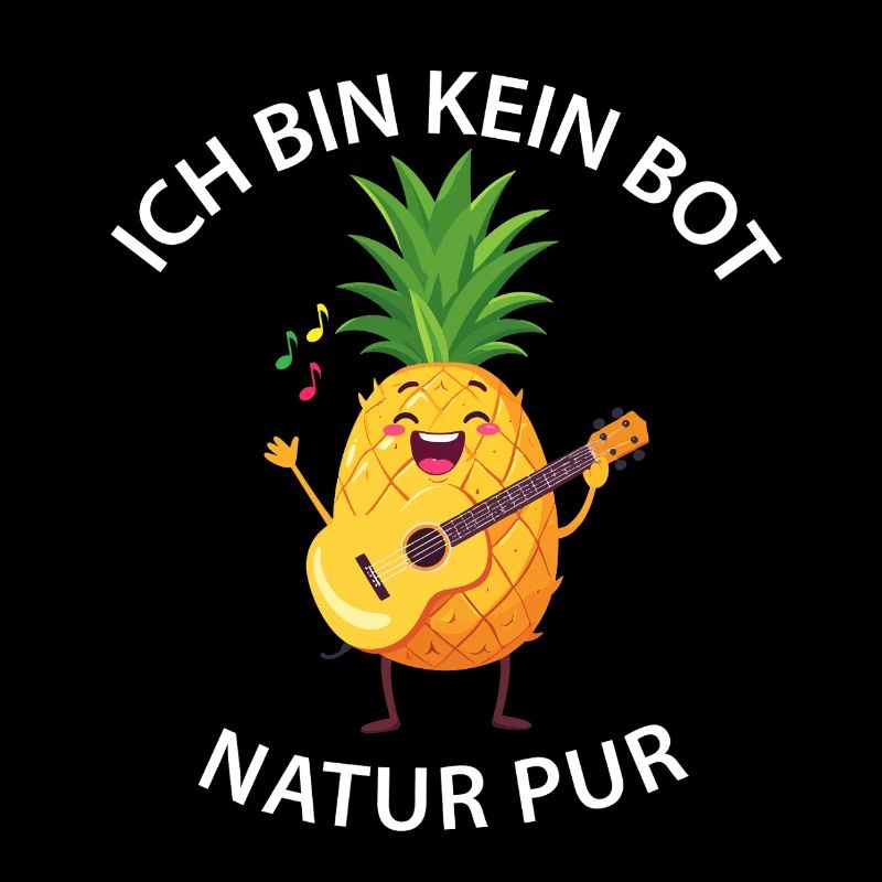 Pineapple Rocks Guitar - No Bot - Pure Nature