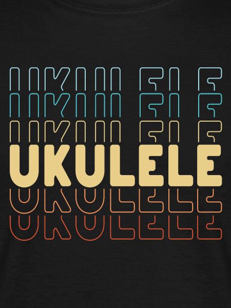 Ukulele typography