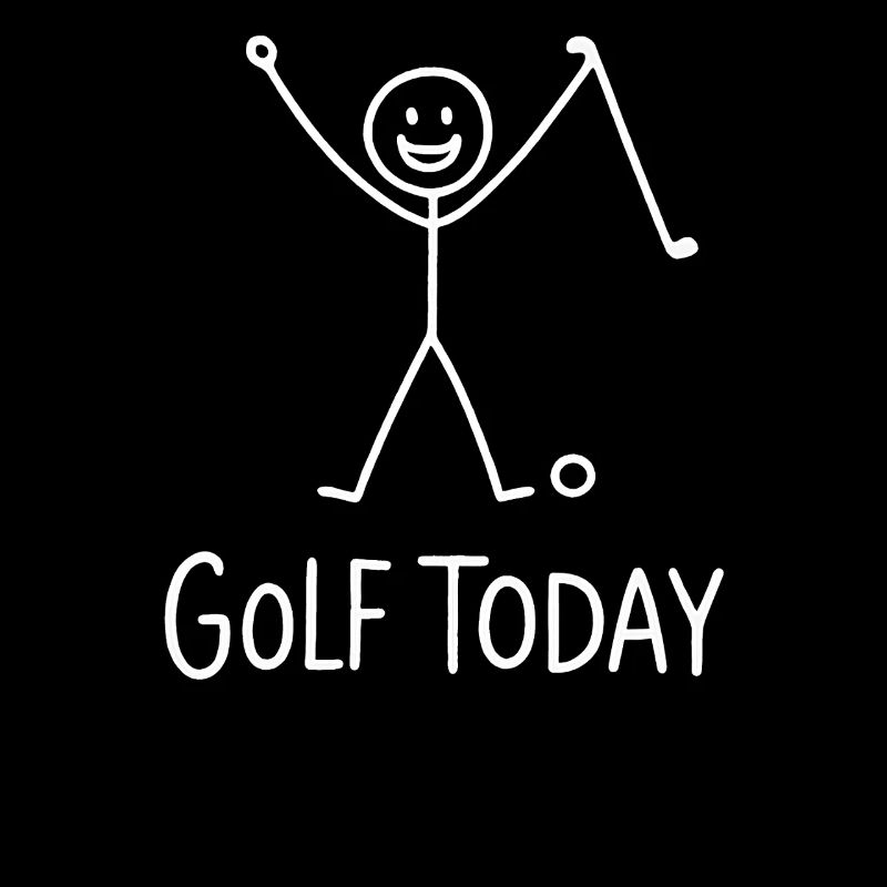 Golf Today Golfer Humor Gift Idea Golfer