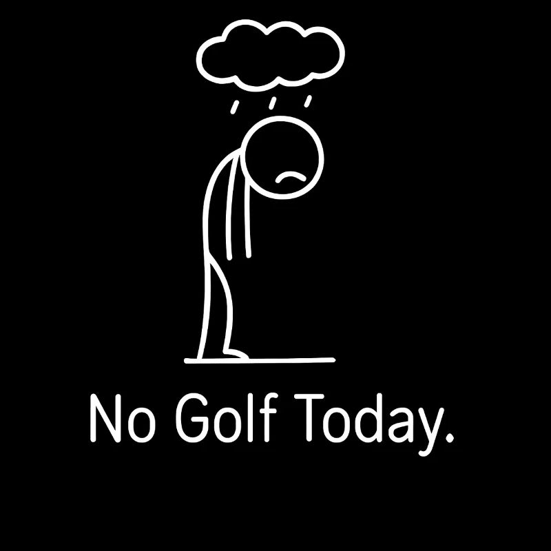 No Golf Today Golfer Gift Idea Golfer