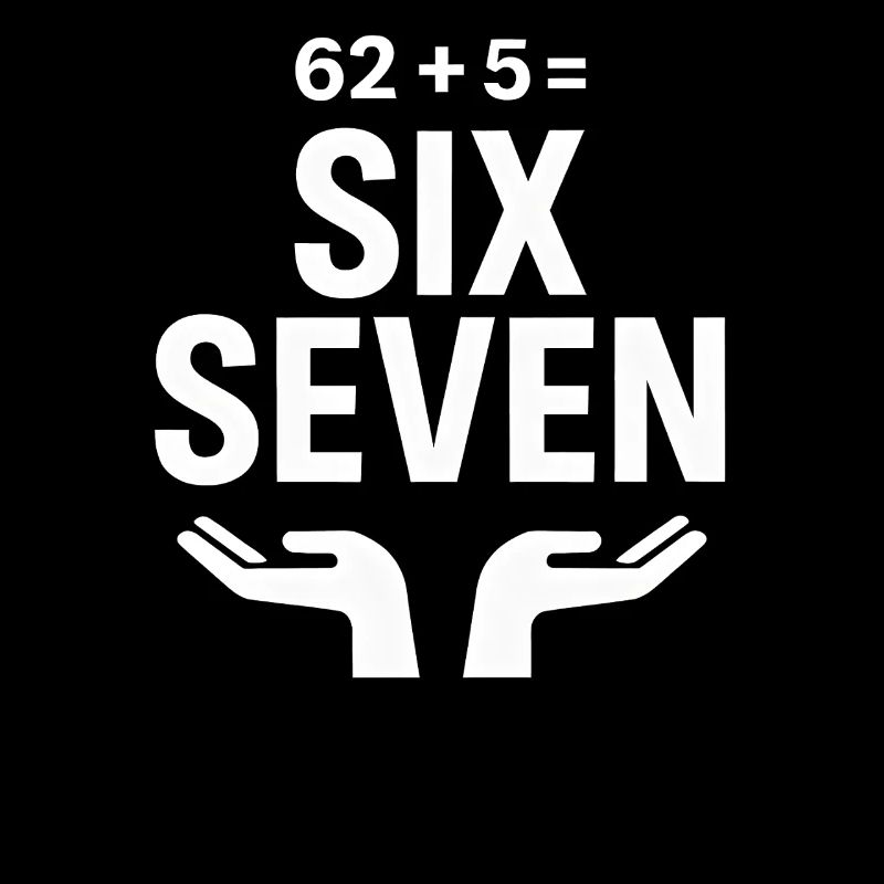 Six Seven 67 Meme Humor Geschenkidee Lustig