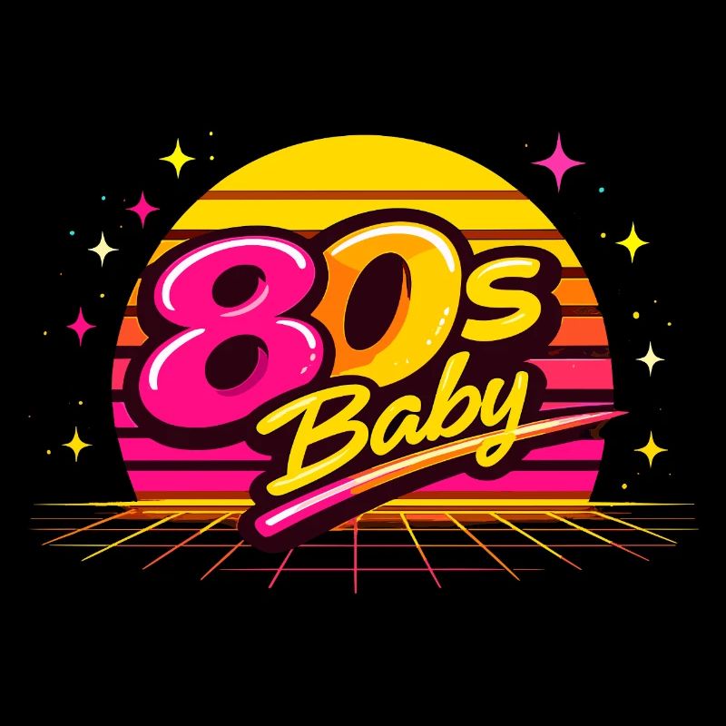80s Neon Baby