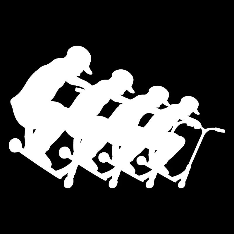 Silhouette du peloton des cyclistes en course