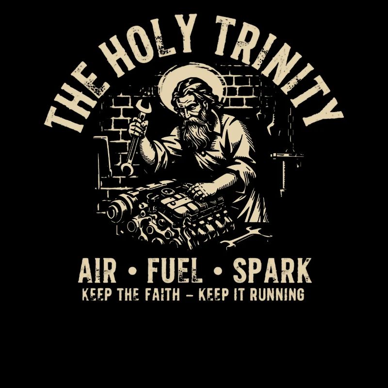 Holy Trinity Motor T-Luft-Kraftstofffunke
