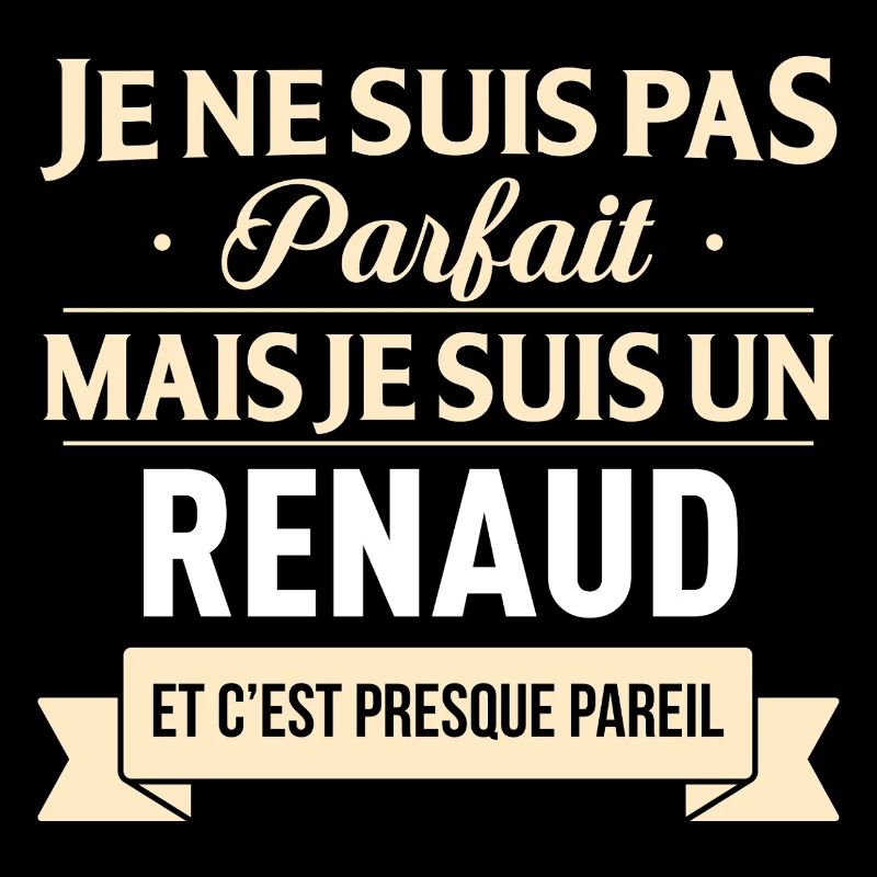 Je Ne Suis Pas Parfait Mais Je Suis Un Renaud E...