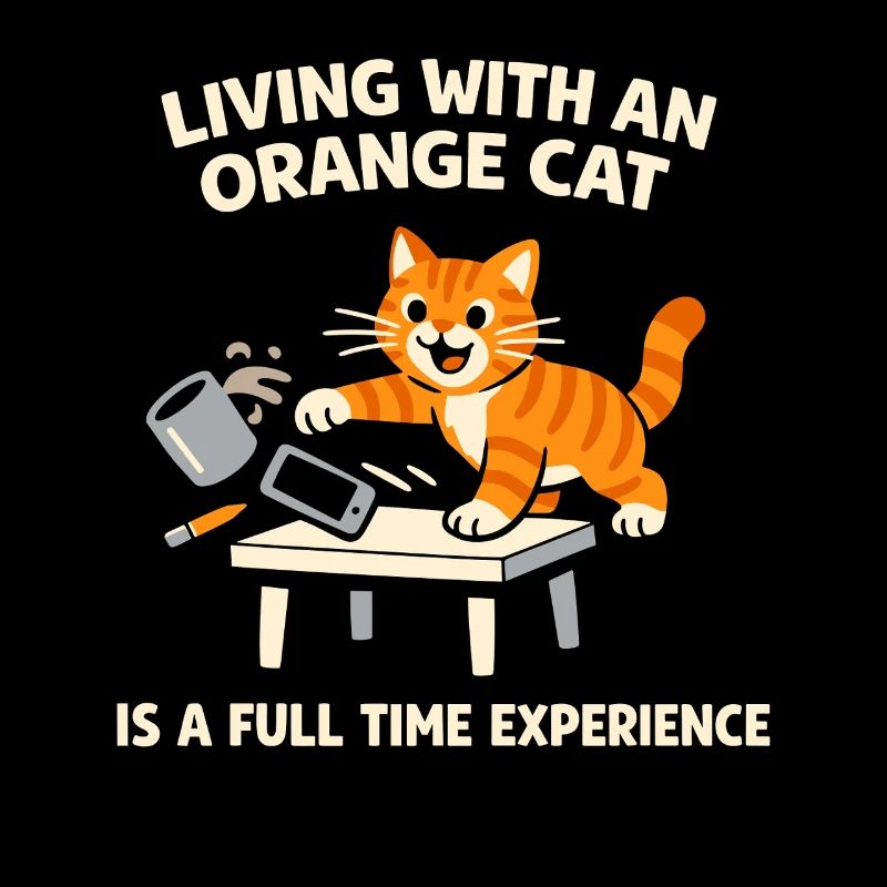 Orange Cat Chaos Funny Cat Orange Tabby Meme