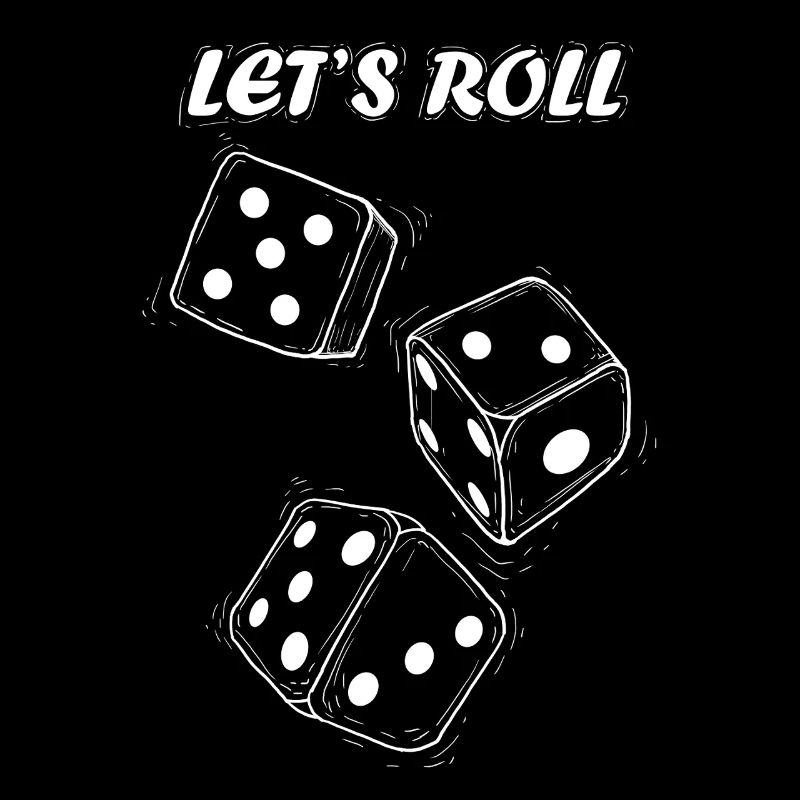Let's Roll Dice Sketch gambling