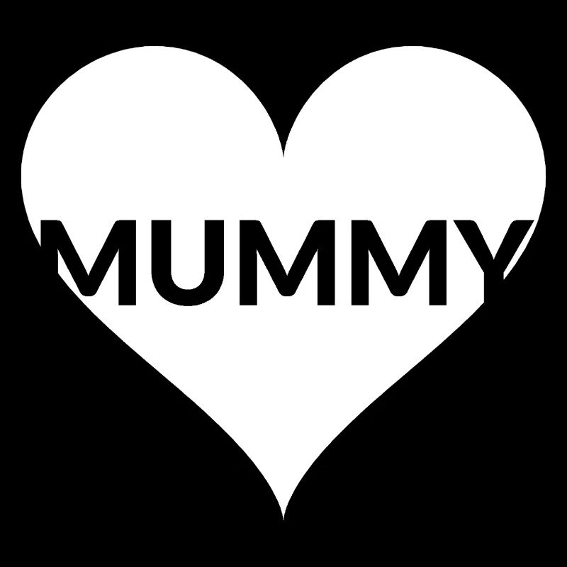 Hjerte MUMMY Mor Skjorte