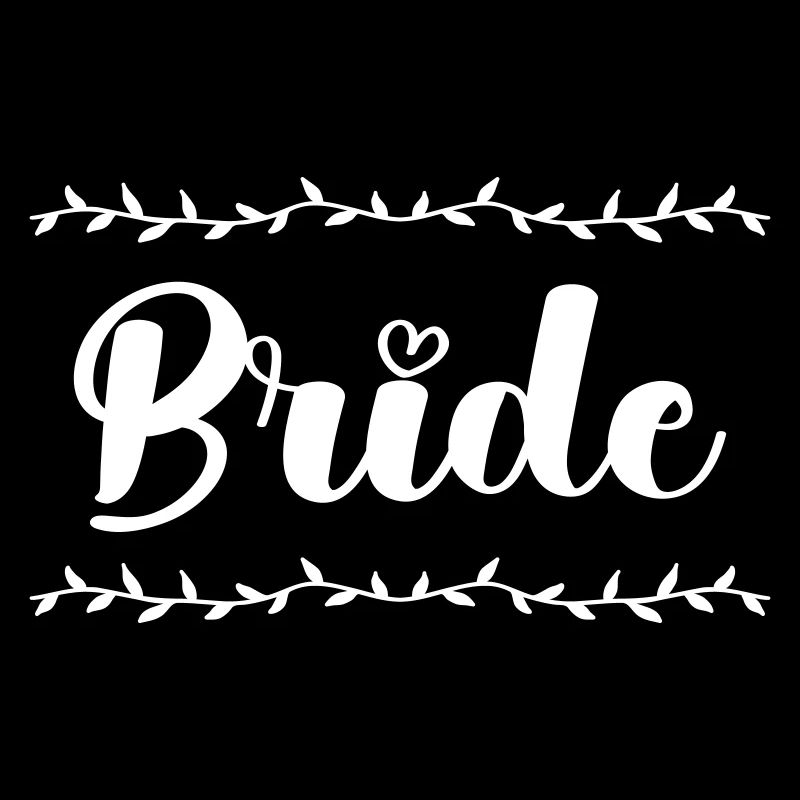 Bridal Script Wedding Look